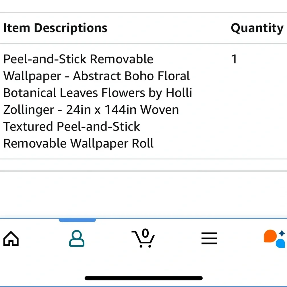 Spoonflower Peel/Stick Wallpaper: Abstract Floral Boho Adobo Print